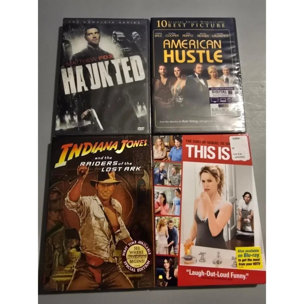 Bundle of 4 DVDS Titles in Description